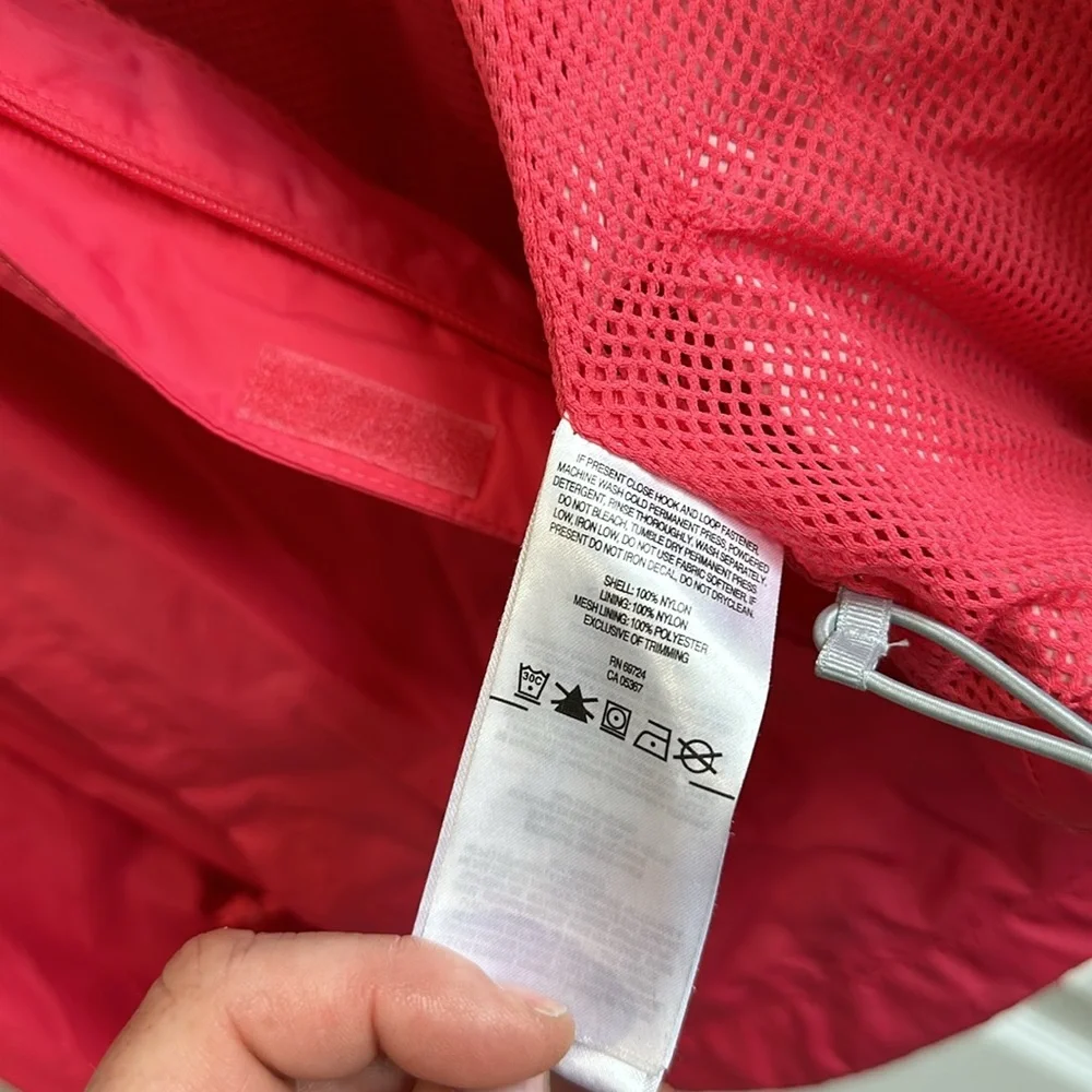 EUC Women’s Pink Columbia Omni Tech Waterproof Rain Jacket - Size 2X - Picture 6 of 8